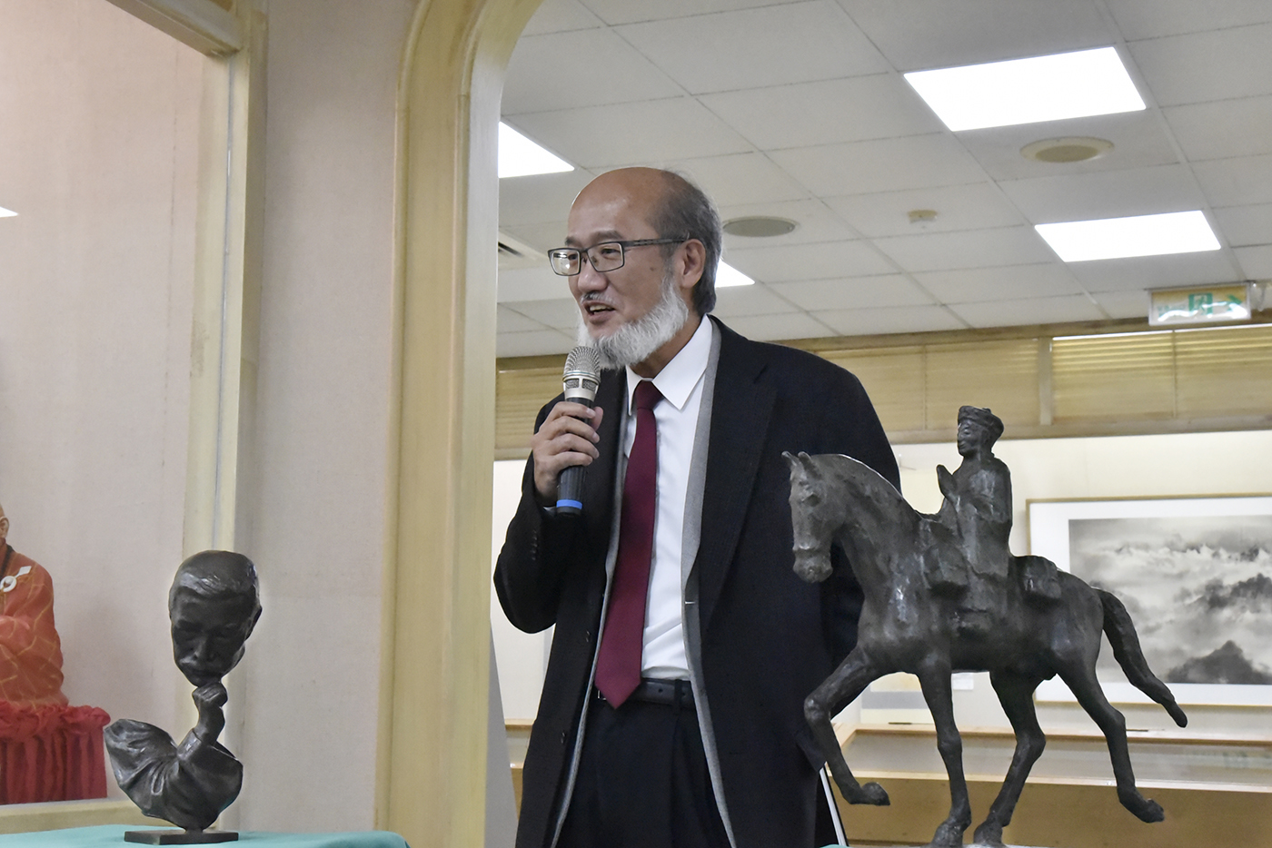 林從一校長致詞。