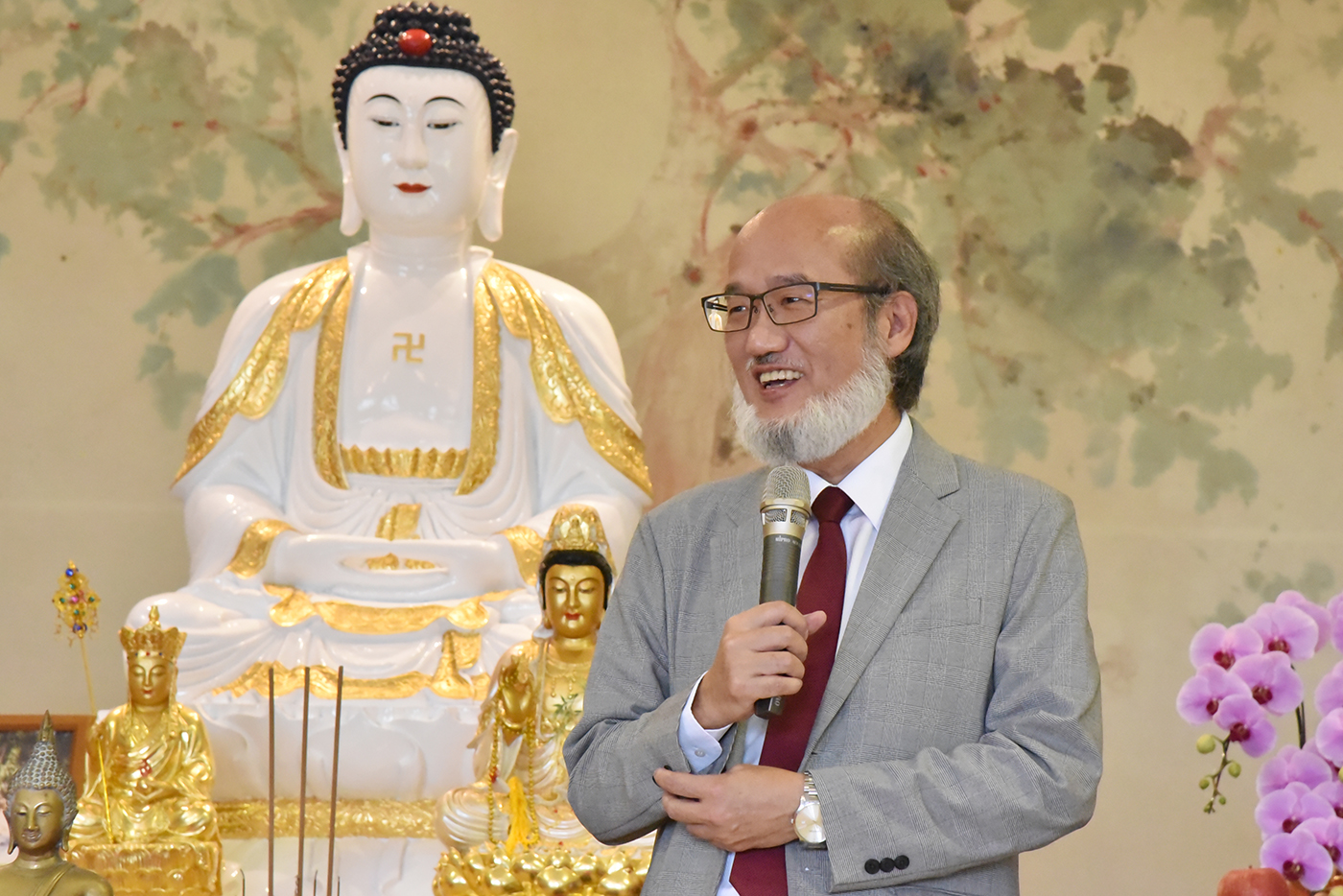 林從一校長致詞。