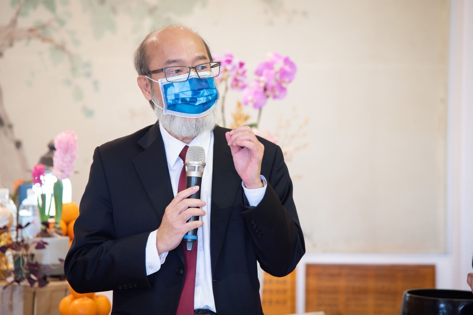 林從一校長致詞。