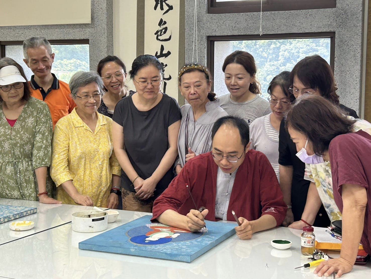 佛教藝術學系獲文資局補助開辦「東亞佛畫技術與修護人才培育文資學程」